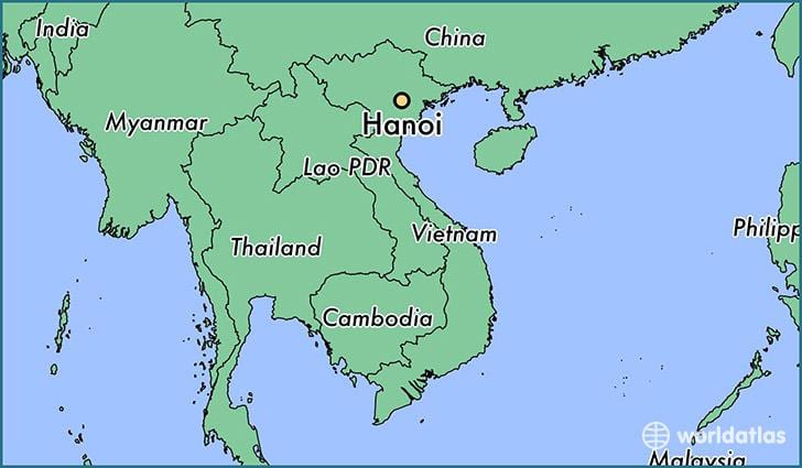 แผนที่ของ hn 