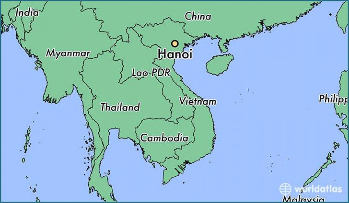 แผนที่ของ hn 