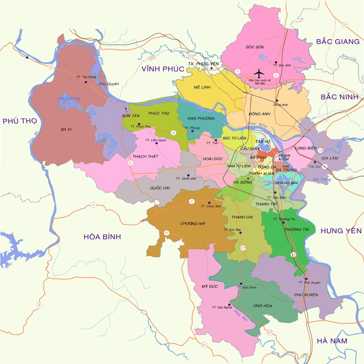 แผนที่ของเขต world. kgm