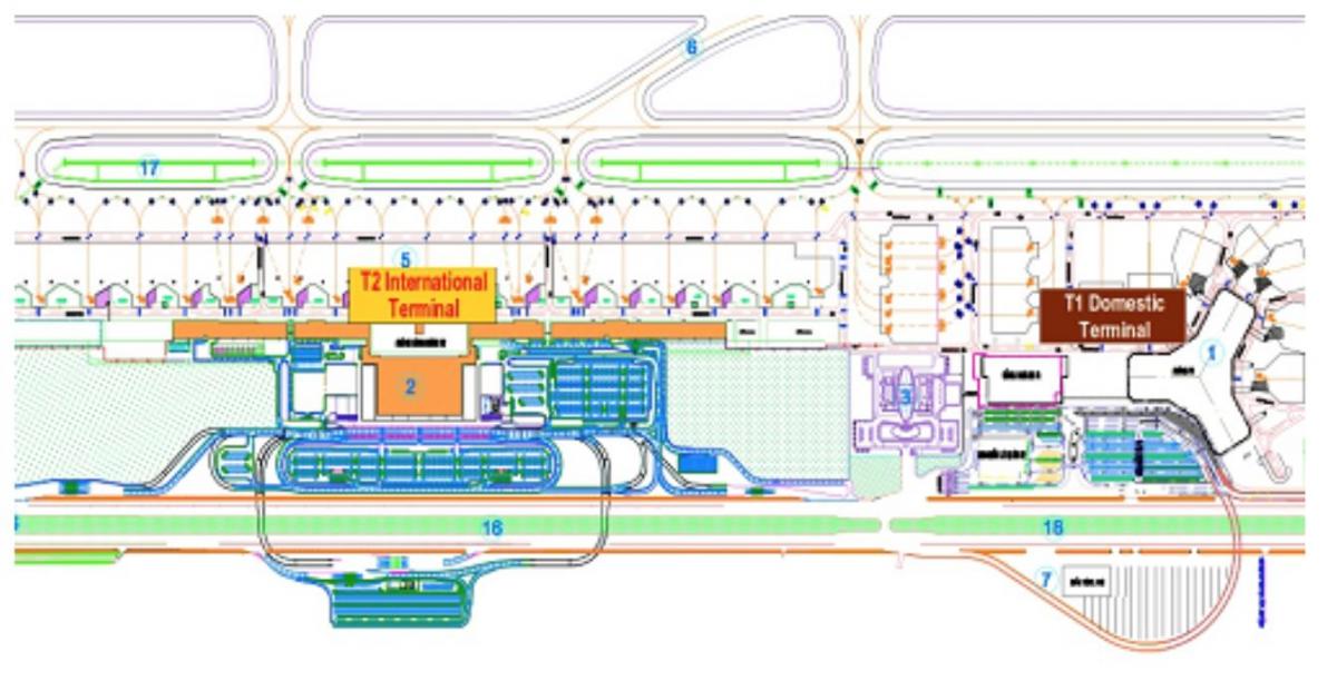 world. kgm สนามบินเทอร์มินัลแผนที่