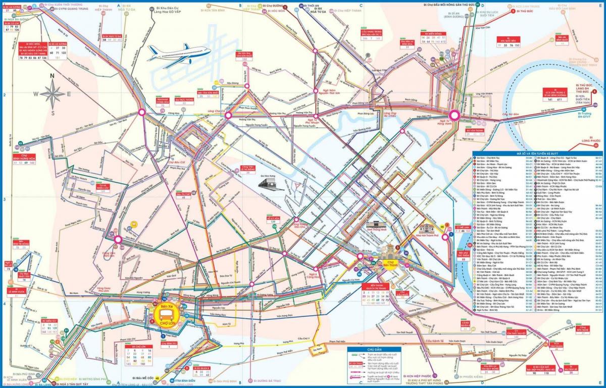 เมืองบนแผนที่ของ world. kgm เวียดนาม