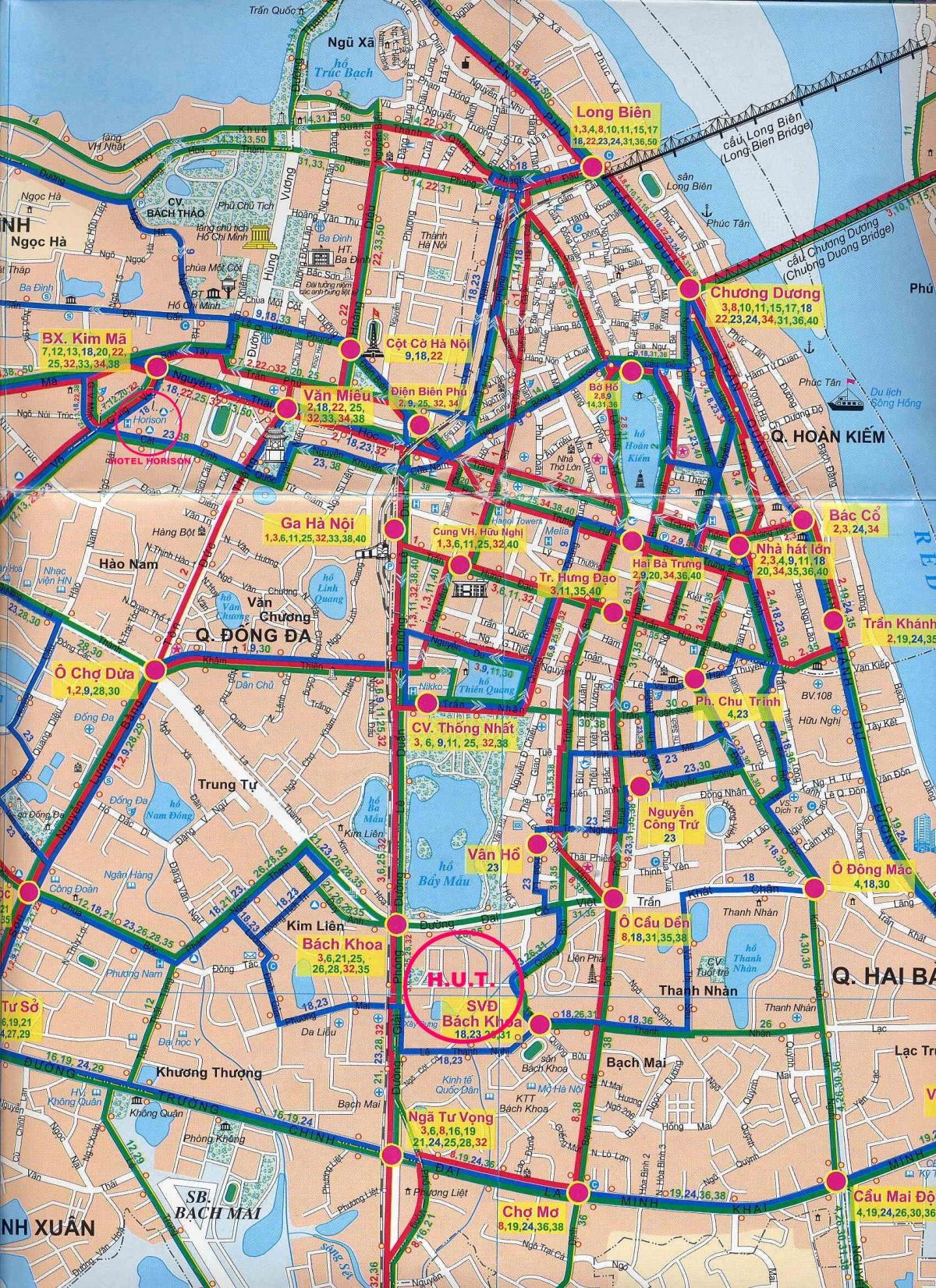 แผนที่ของ world. kgm เมืองรถบัส